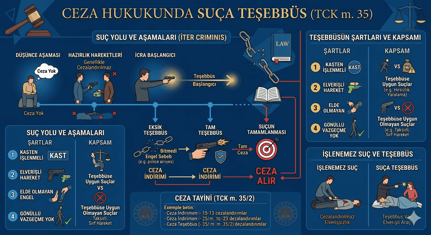 suça teşebbüs bağcılar avukat sinan karabacak