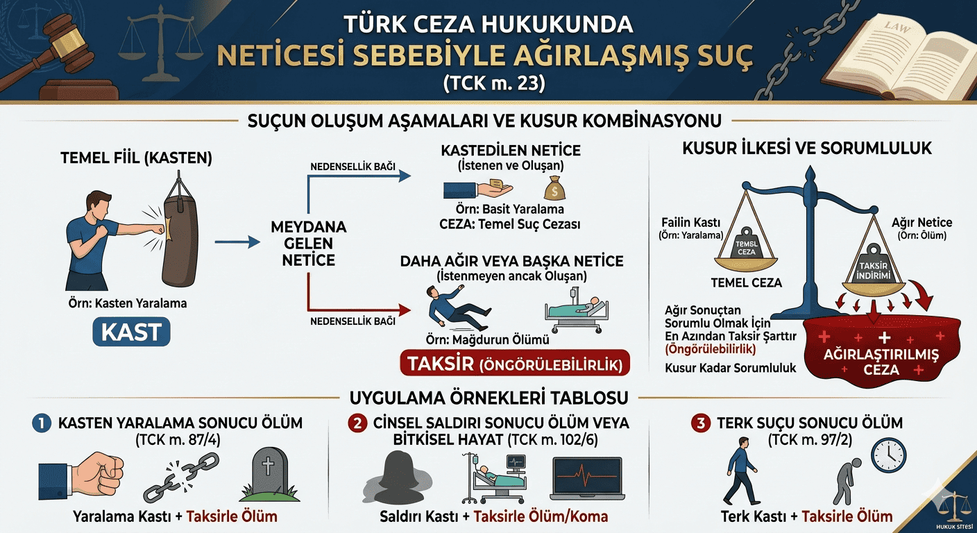 neticesi sebebiyle ağırlaşmış suç bağcılar avukat sinan karabacak