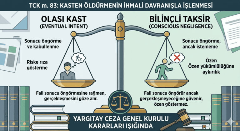 kasten öldürmenin ihmali davranışla işlenmesi bağcılar avukat sinan karabacak