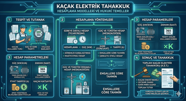 kaçak elektrik cezası hesaplama