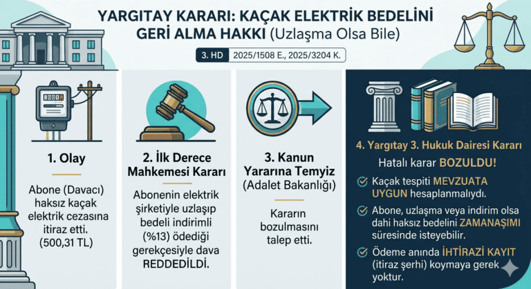 ihtirazi kayıt istirdat kaçak elektrik avukat sinan karabacak