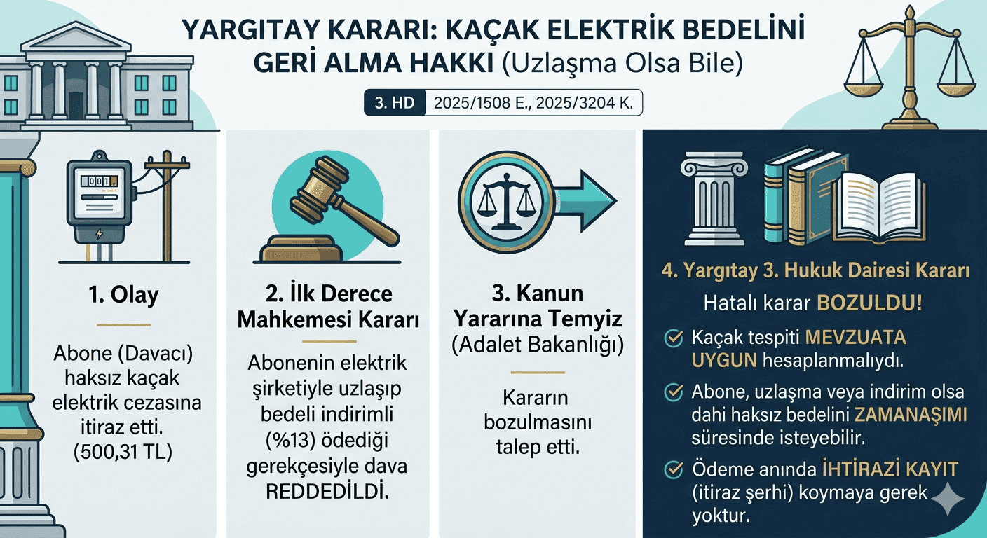 ihtirazi kayıt istirdat kaçak elektrik avukat sinan karabacak