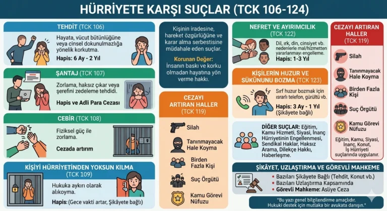 hürriyete karşı suçlar