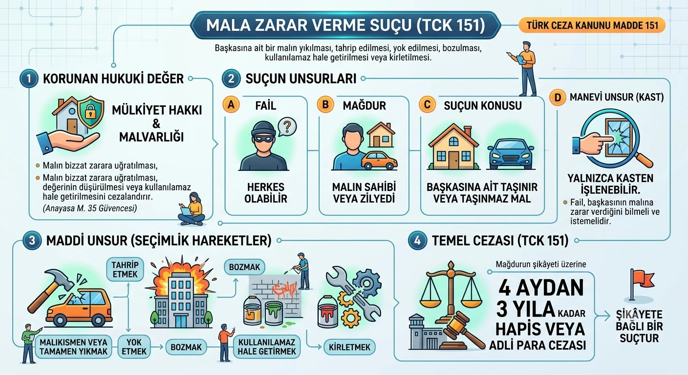 mala zarar verme suçu