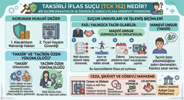 taksirli iflas suçu
