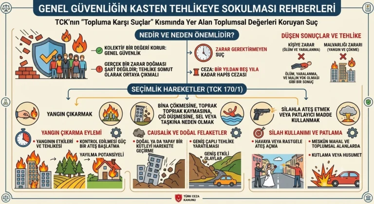 Genel Güvenliğin Kasten Tehlikeye Sokulması Suçu