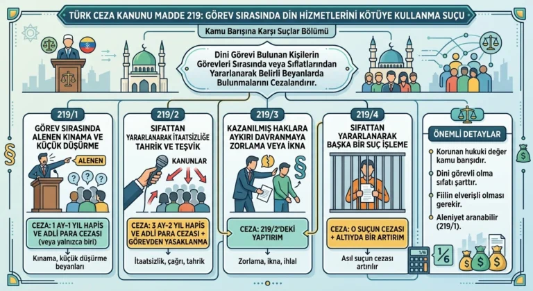 Görev Sırasında Din Hizmetlerini Kötüye Kullanma Suçu