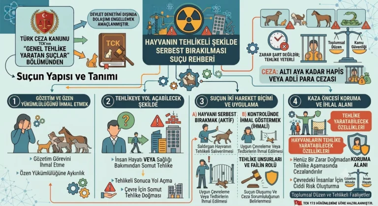 Hayvanın tehlike yaratabilecek şekilde serbest bırakılması