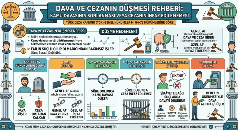 dava ve cezanın düşmesi
