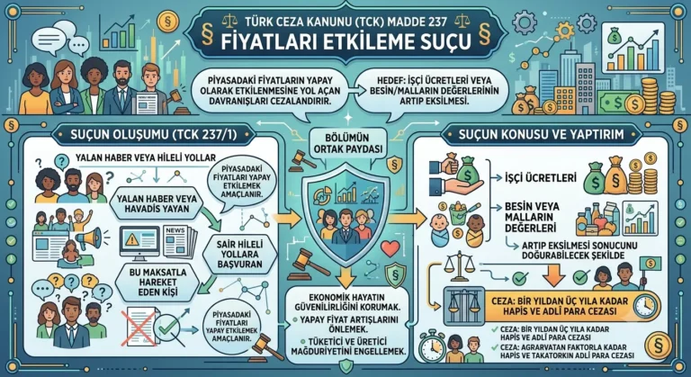 fiyatları etkileme suçu