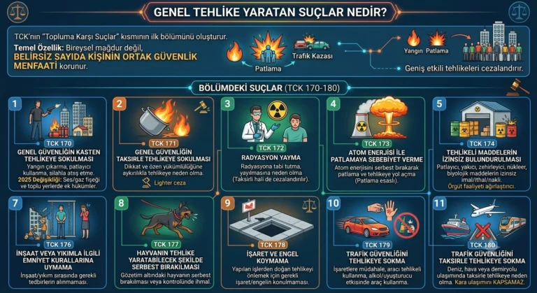 genel tehlike yaratan suçlar