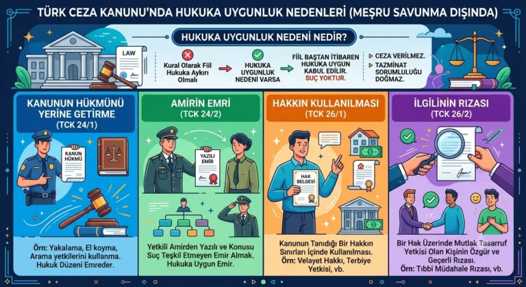 hukuka uygunluk nedenleri