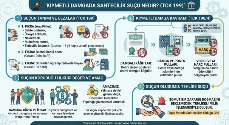 kıymetli damgada sahtecilik